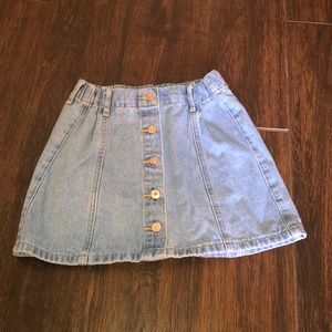 Denim skirt from Forever21 Girls